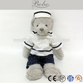 BOY teddy bear plush toy-Navy teddy bear series